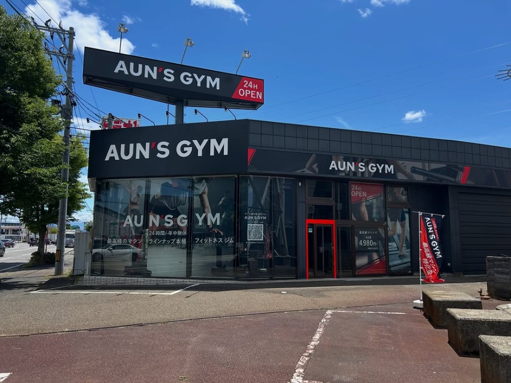 AUN'S GYM フィットネスエリア全景